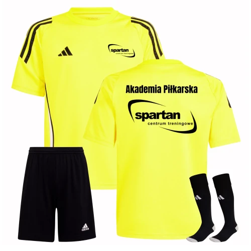Adidas komplet akademii piłkarskiej Spartan.wroc Koszulka, spodenki, getry.webp